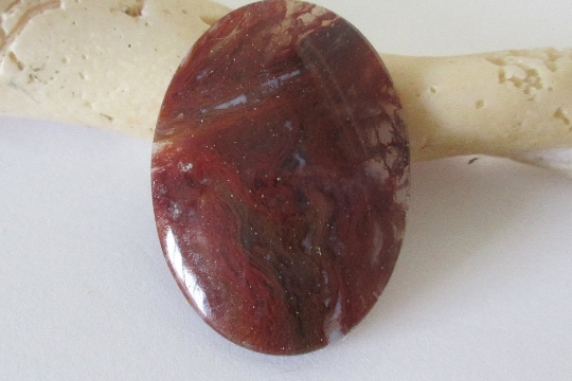 Red Moss Agate Cabochon 19.05cts