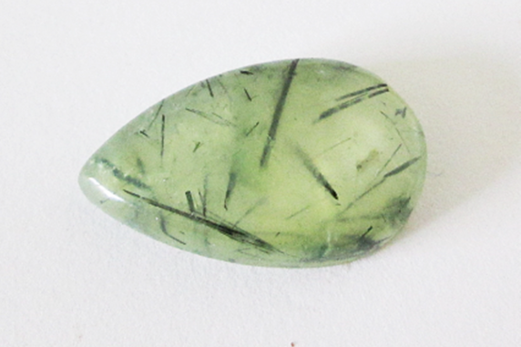 Natural African Prehnite Pear Cabochon 17.30cts