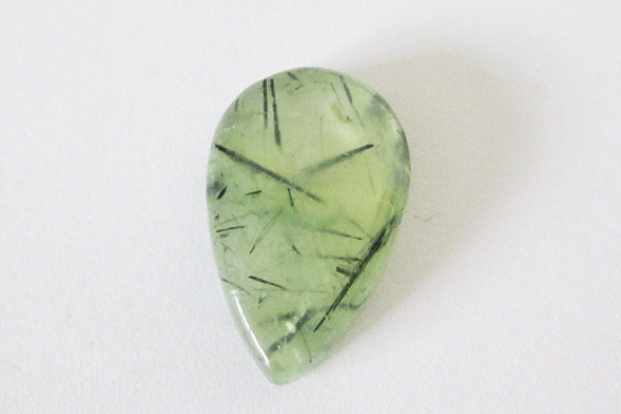 Natural African Prehnite Pear Cabochon 17.30cts