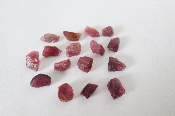 Nigerian Pink Tourmaline Rough Lot 25.30cts