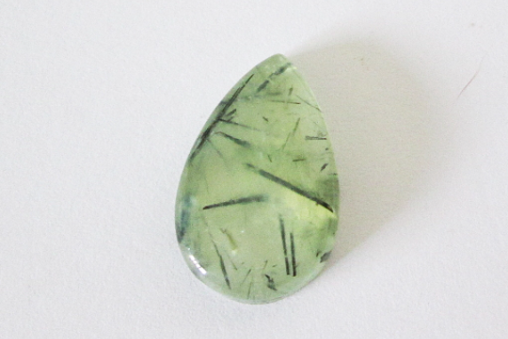 Natural African Prehnite Pear Cabochon 17.30cts