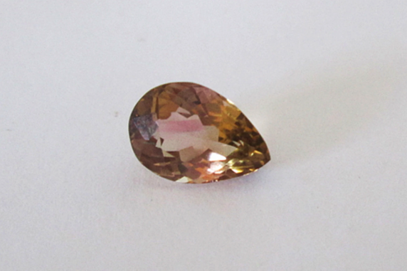 Dravite Tourmaline 10x7mm Pear Cut 2.30cts