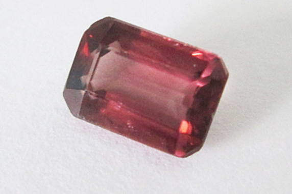 Natural Blush Zircon Emerald Cut 1.60cts