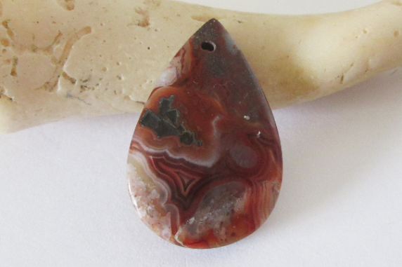 Crazy Lace Agate Drilled Cabochon 15.90cts