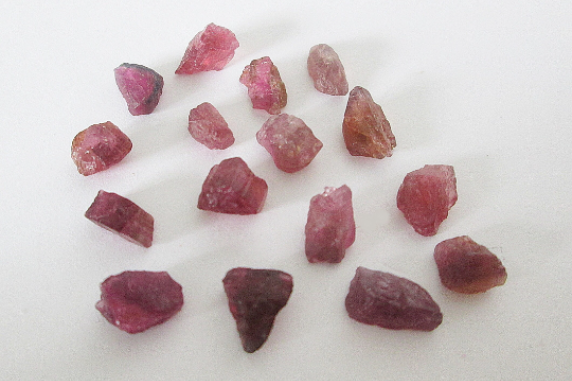 Nigerian Pink Tourmaline Rough Lot 25.30cts