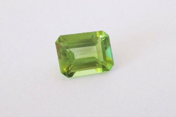 Natural Peridot 9x7mm Emerald Cut 2.30cts