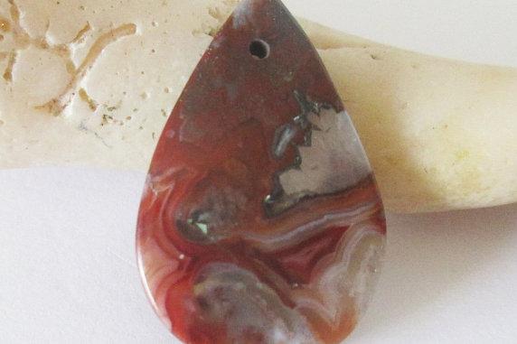 Crazy Lace Agate Drilled Cabochon 14.50cts