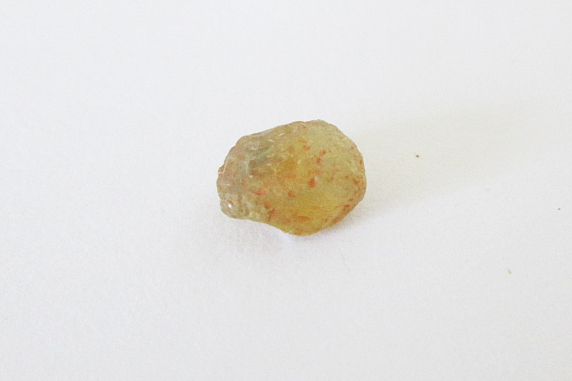 Red Orange/Green Montana Sapphire Rough Solitaire 1.50ct