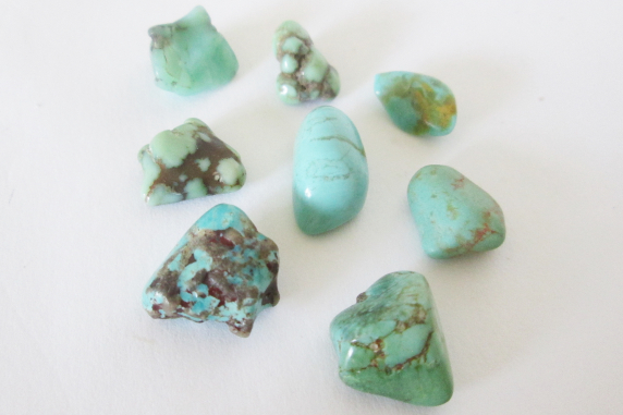 Kingman turquoise nugget lot 26.20cts
