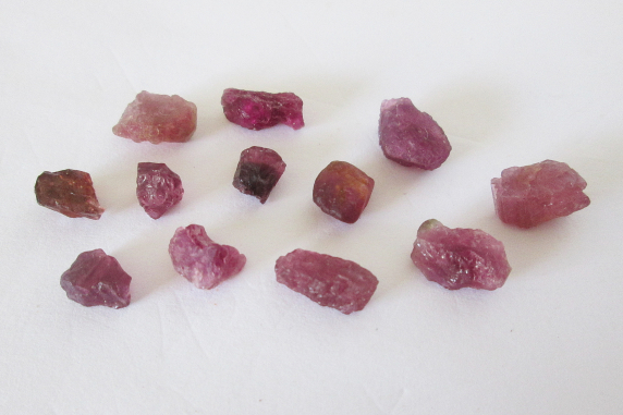 Pink Tourmaline Rough Lot 26.30cts