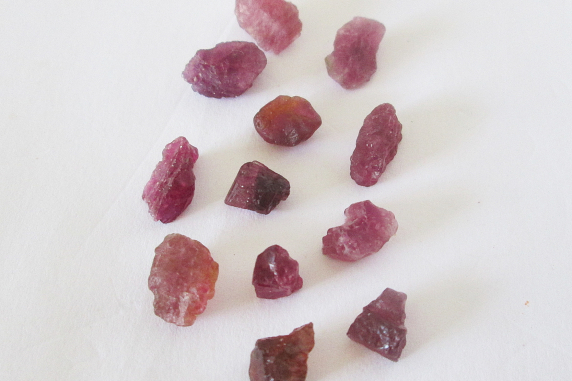 Pink Tourmaline Rough Lot 26.30cts