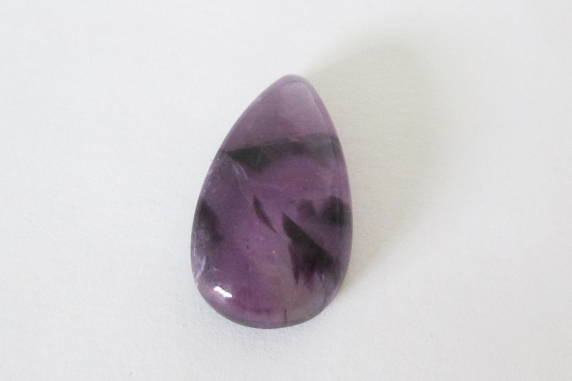 Trapiche Amethyst Pear Cabochon 16.25