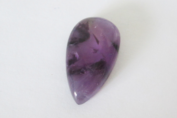 Trapiche Amethyst Pear Cabochon 16.25