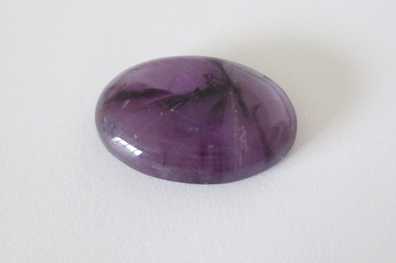 Trapiche Amethyst Oval Cabochon 15.43cts