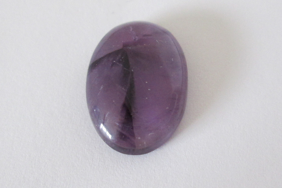 Trapiche Amethyst Oval Cabochon 15.43cts