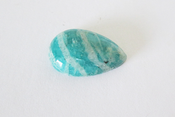 Amazonite Pear Cabochon 15x10mm 4.30cts