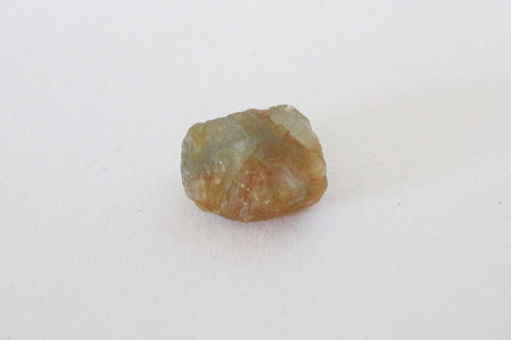 Green/Orange Montana Sapphire Rough Solitaire 3.10cts