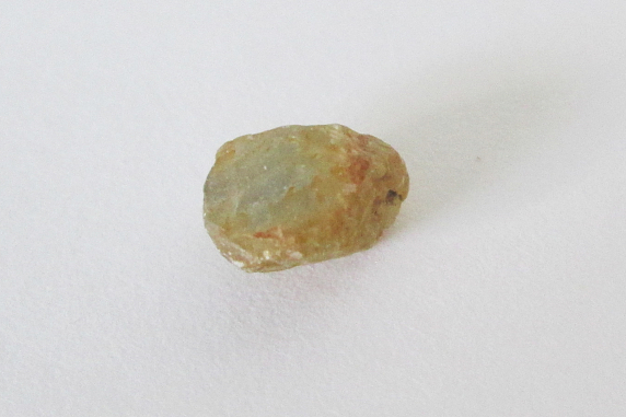 Natural Yellow Green Montana Sapphire Rough Solitaire 2.60cts