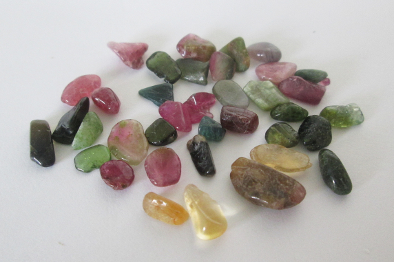 Multi Color Tourmaline Tumbled Lot 25.30cts