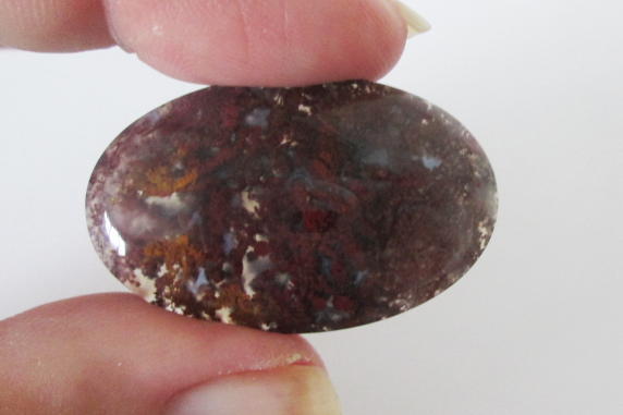 Natural Indonesian Moss Agate Cabochon 48.50cts