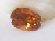 Natural Honey Zircon 7x5mm Oval 1.30cts