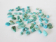 Kingman and Sleeping Beauty Drilled Turquoise 25.40cts