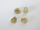 Green/Yellow Montana sapphire rough lot 5.40cts