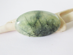 Natural African Prehnite Oval Cabochon 64.00cts